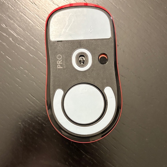 Logitech Bold Red Wireless Mouse - Picture 2 of 2